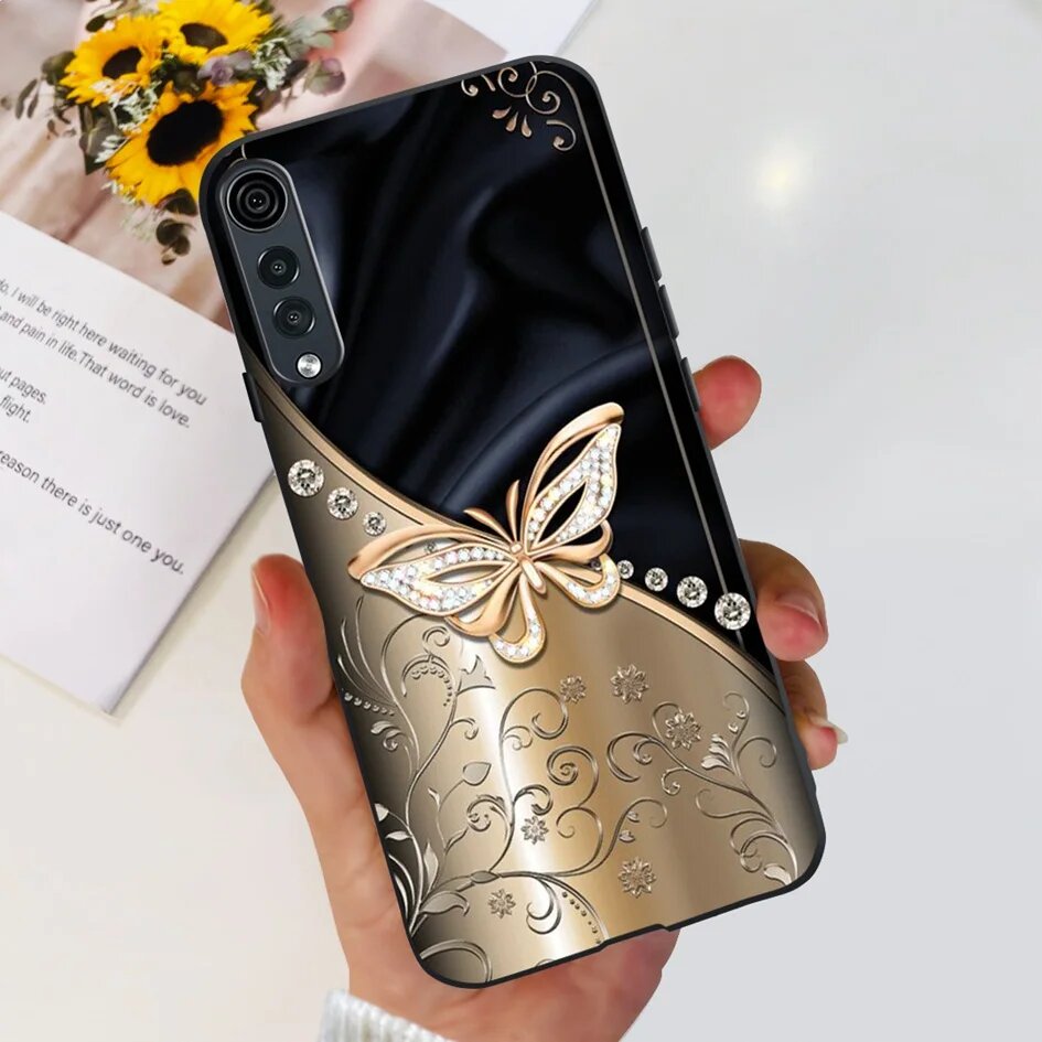 Для LG Velvet 5G Новый Модный чехол с цветочным рисунком case-c20, For LG Velvet 5G