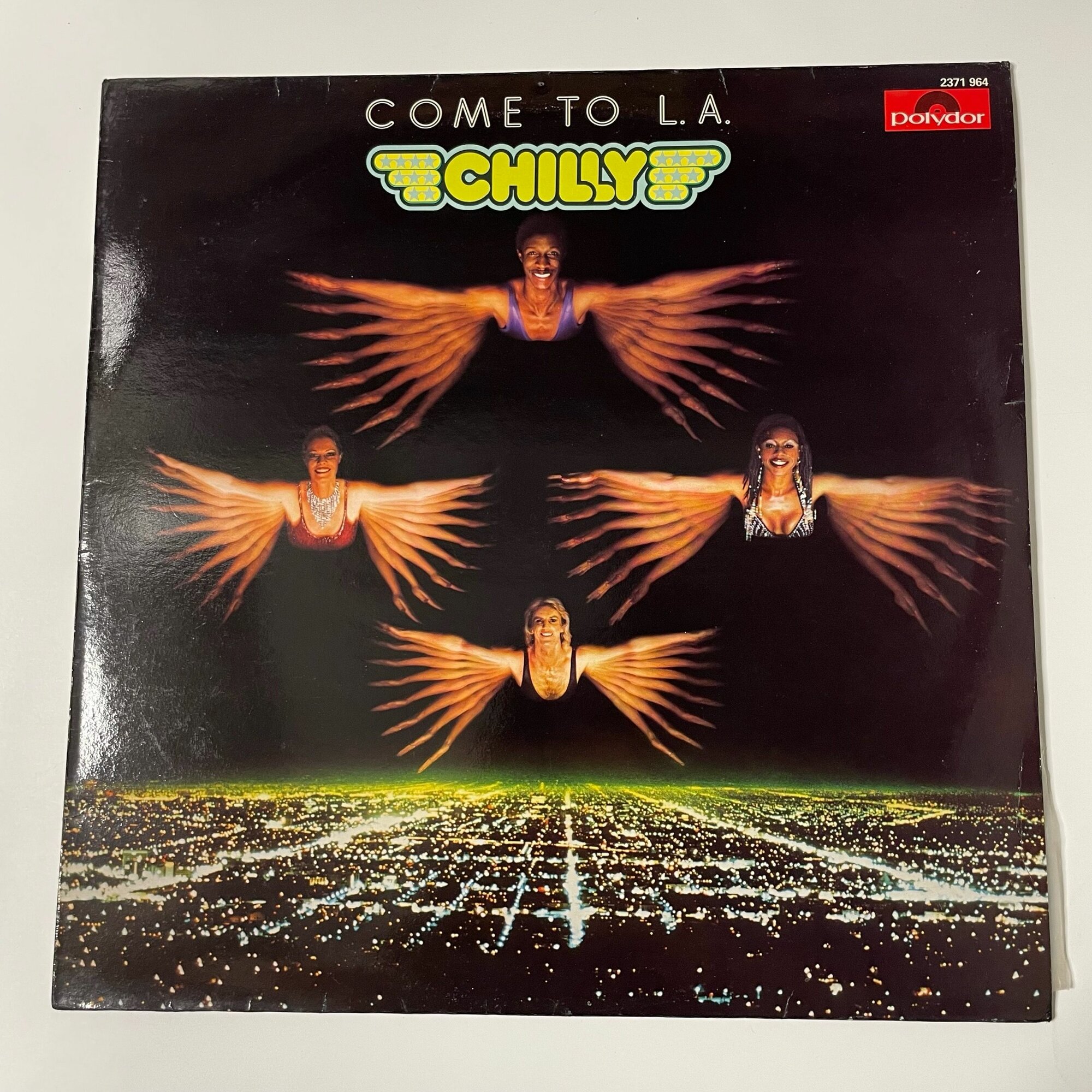 Винтажная виниловая пластинка LP Chilly Come To L. A. (Франция 1979)