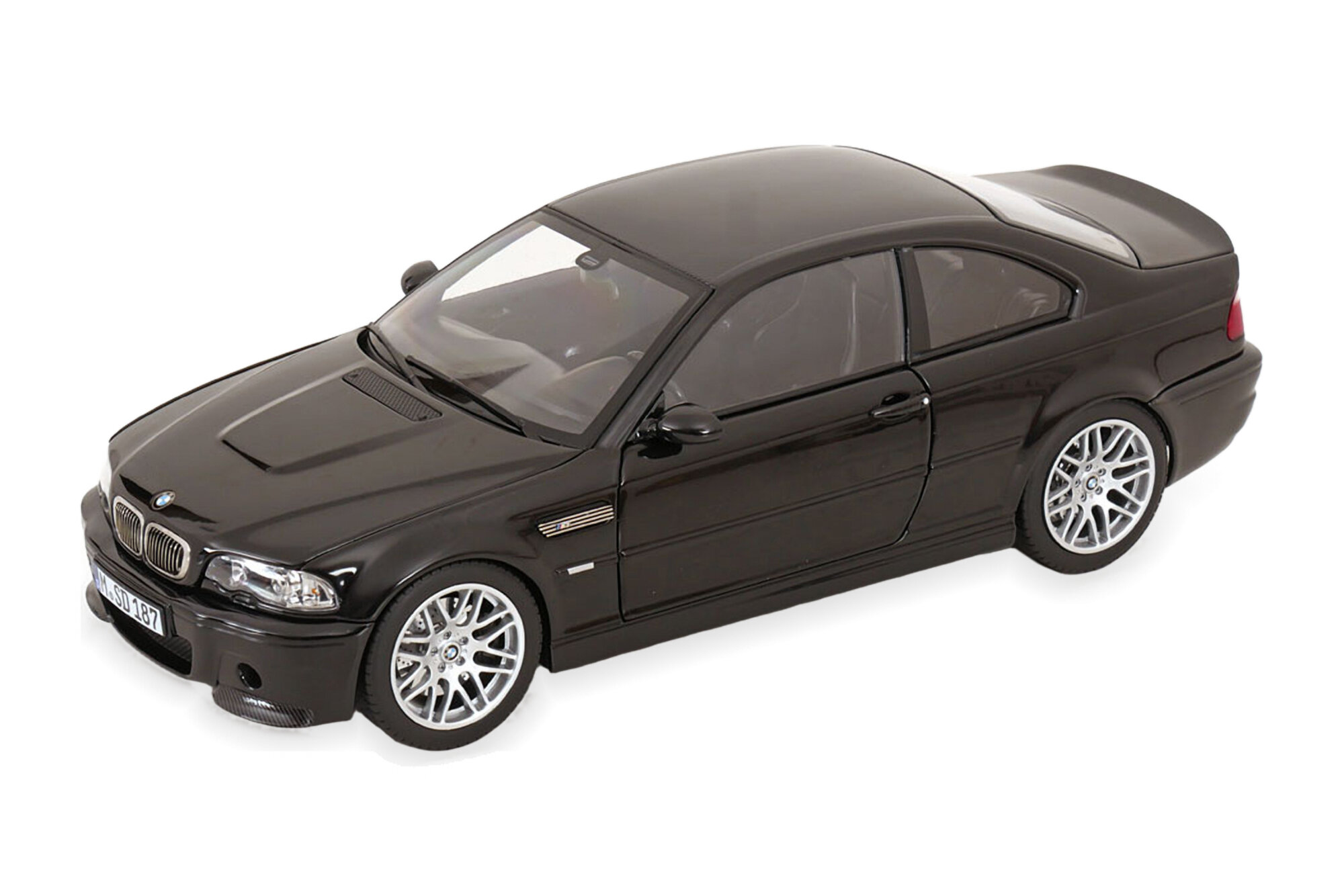 Модель коллекционная NOREV Bmw M3 E46 csl 2003 black