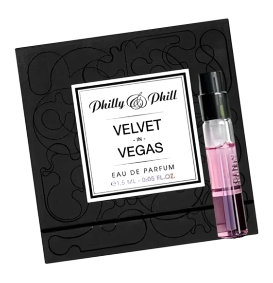 Духи Philly & Phill Velvet In Vegas 1.5 мл миниатюра унисекс - Филли Энд Филл Вельвет Ин Вегас парфюмерная вода