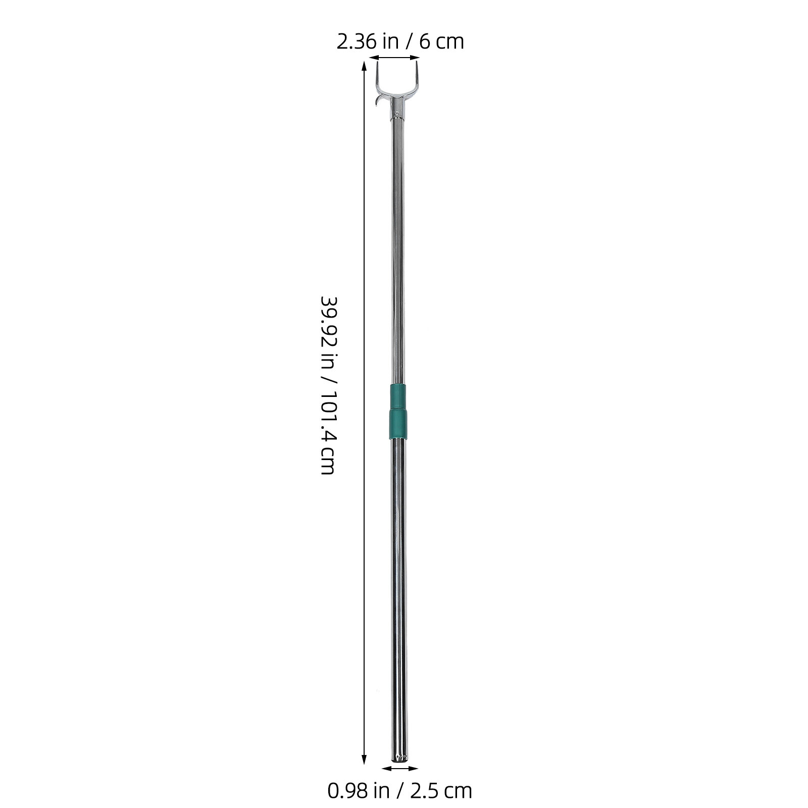 Телескопическая Вешалка Для Белья С Retractable Ручкой 101.40X6.00X2.50Cm