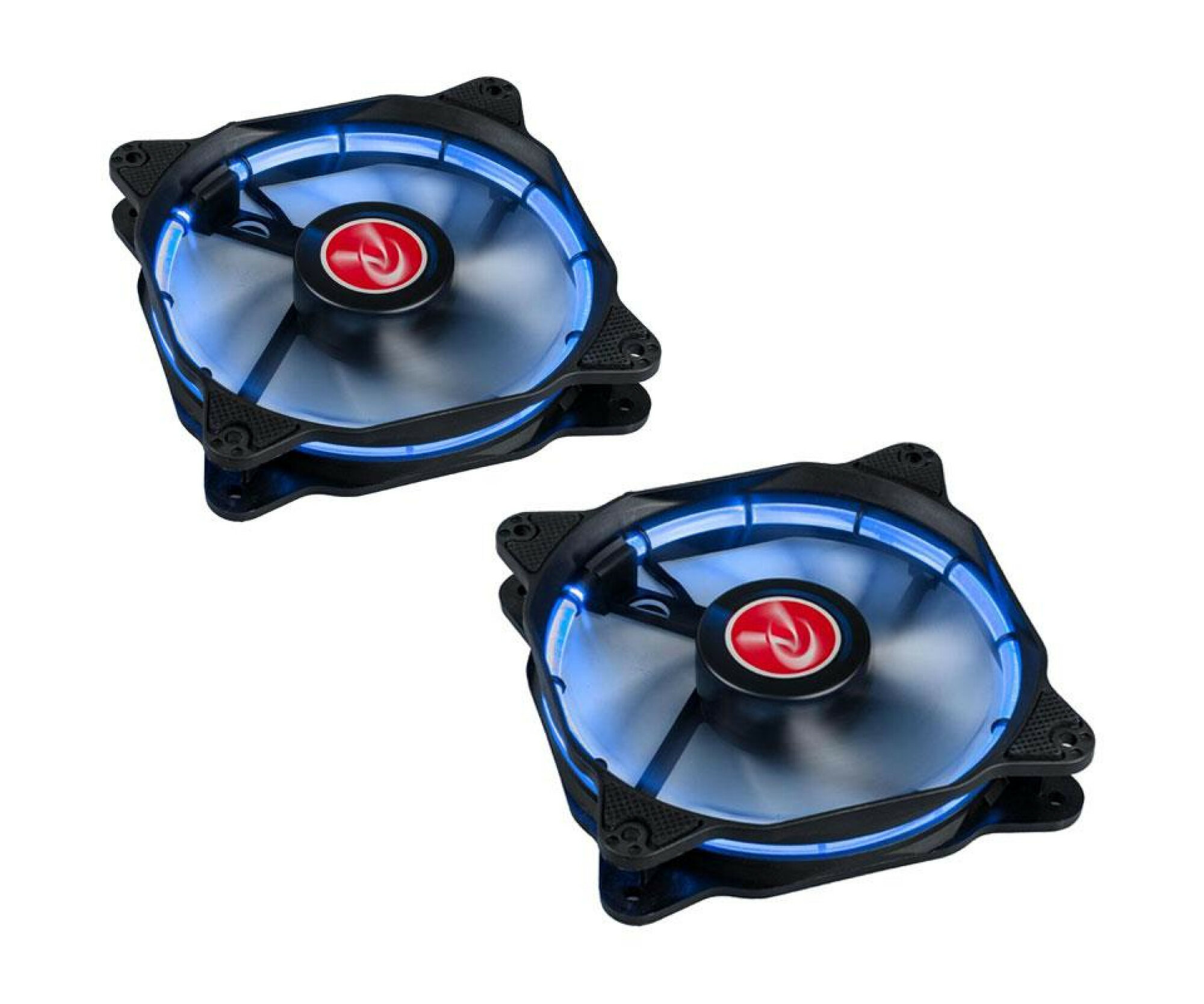 Вентилятор 120x120x25 RAIJINTEK Auras RGB, 12 LED, PWM 800-1800rpm, 32.2dB(M) 2 шт