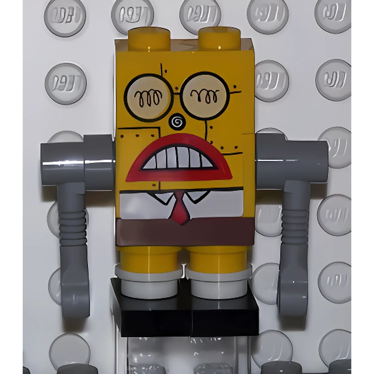 Минифигурка Lego SpongeBob SquarePants Robot SpongeBob with Sticker bob009s U