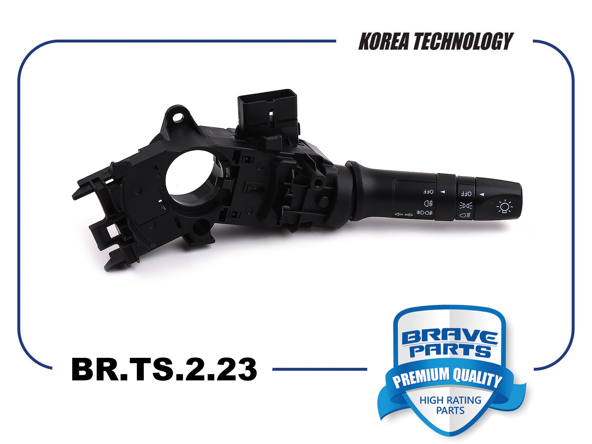 Подрулевой переключатель 93410-1R530 Solaris 11-16, Accent 12-15, Elantra 11-14, I30 13-