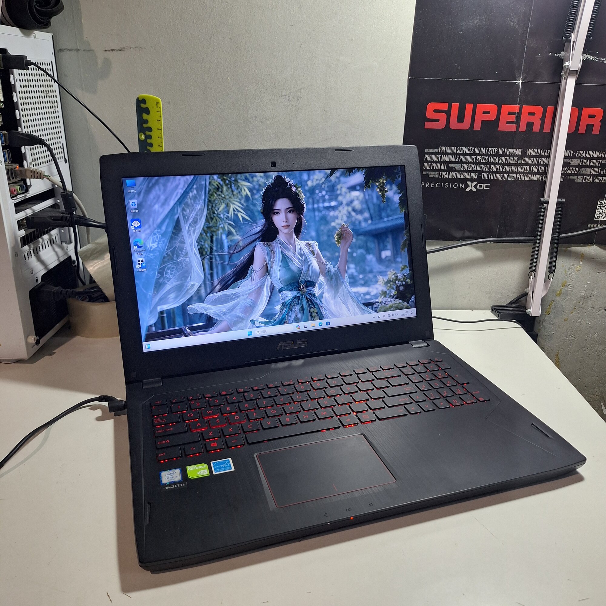 Игровой ноутбук Asus GTX 1060 3gb, I5-6300HQ, 8gb, SSD 256GB. 15.6" FullHD