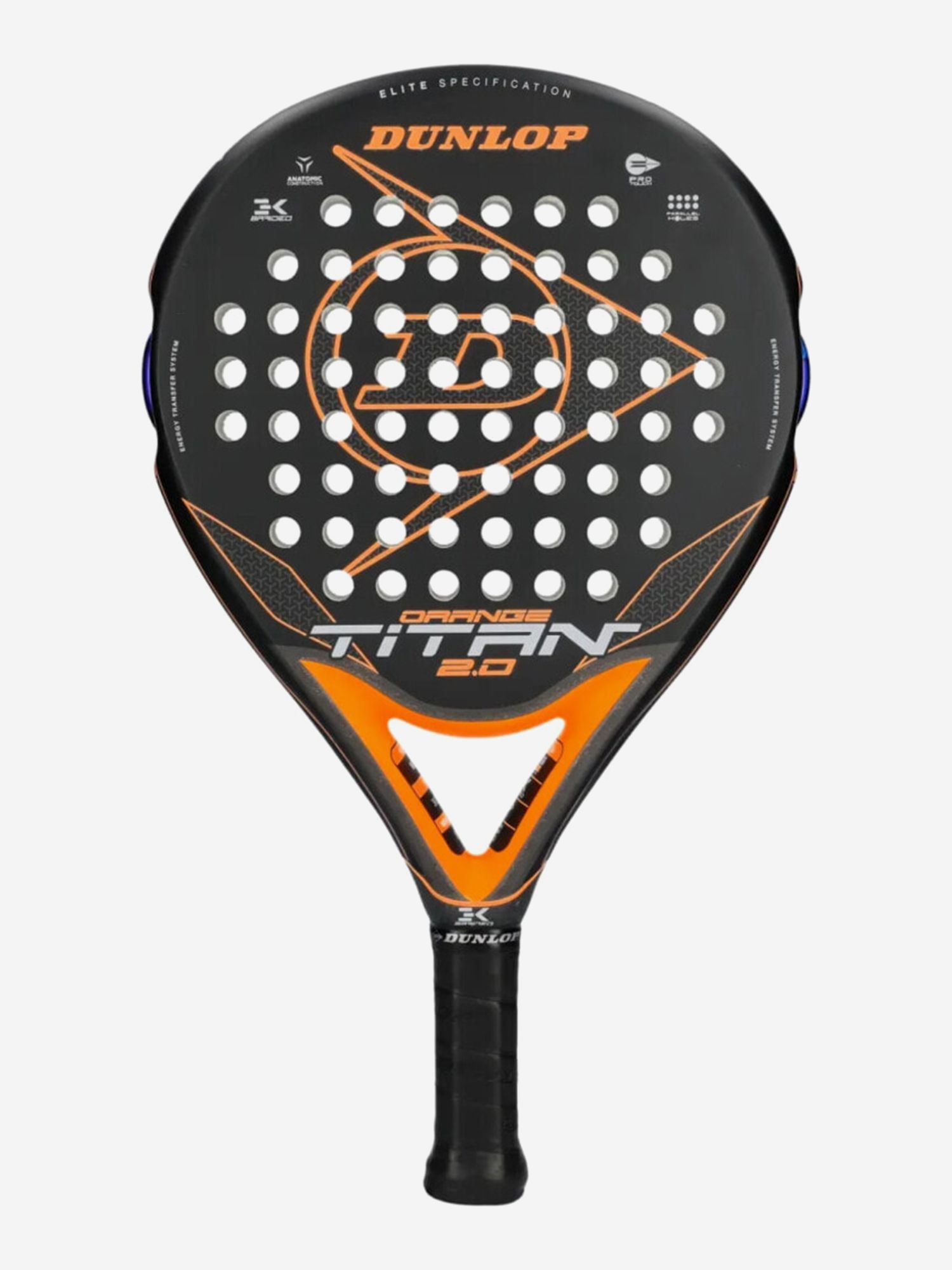 Ракетка для падел тенниса DUNLOP TITAN 2.0 ORANGE
