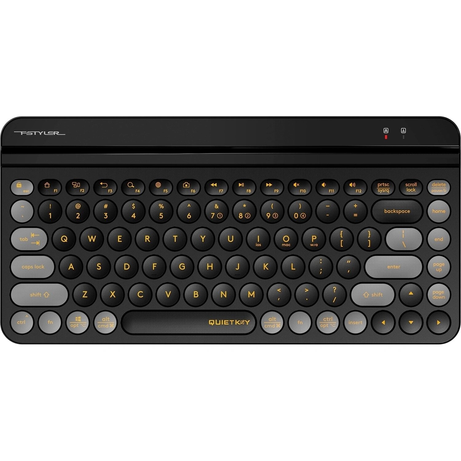 A4Tech Клавиатура беспроводная A4Tech Fstyler FBK30 (FBK30 BLACKCURRANT)