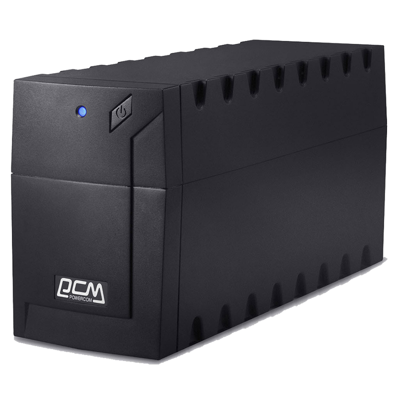 ИБП Powercom RPT-800AP EURO, 800 ВА, 480 Вт, Line-Interactive, 3 розетки, Schuko RPT-800APEURO