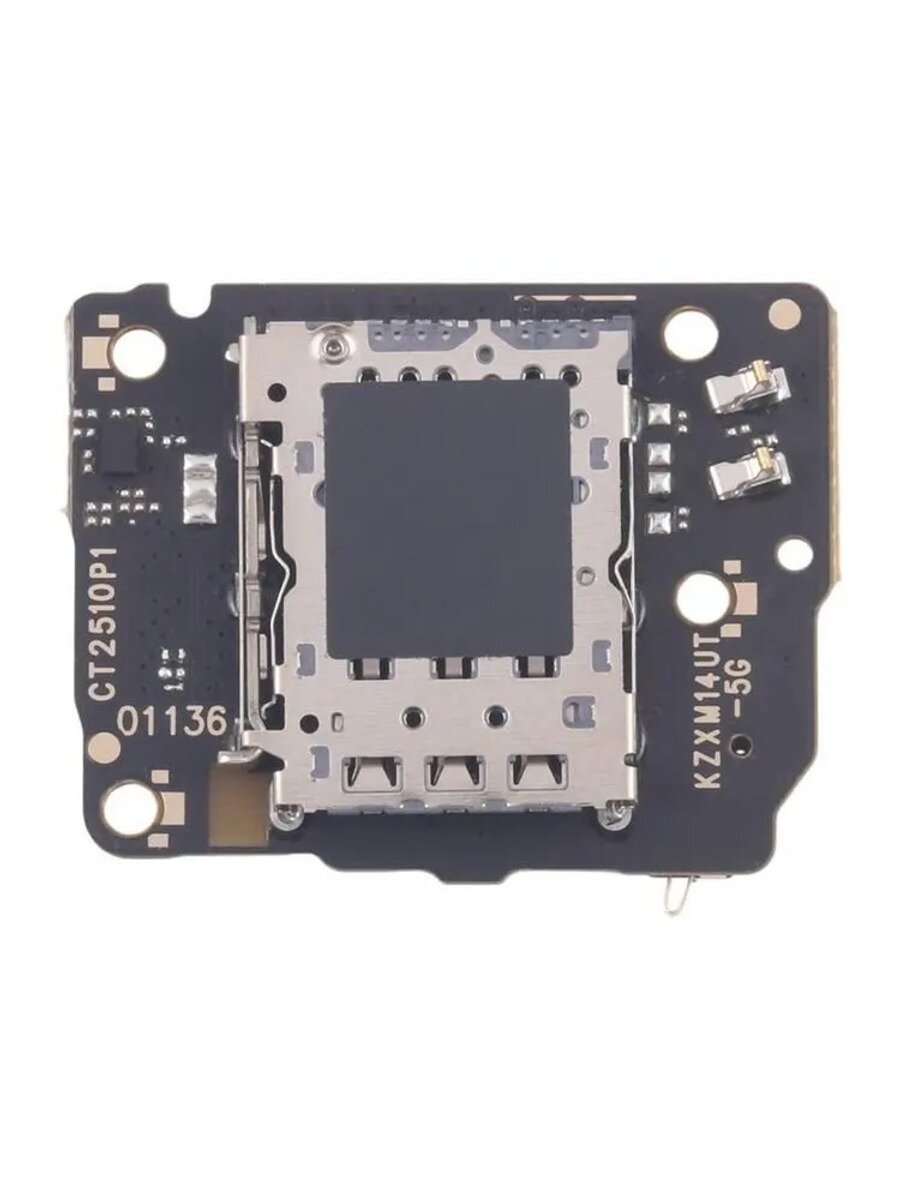 Плата считывателя SIM-карт для Xiaomi 14 Ultra, запасной разъем, 1 шт.