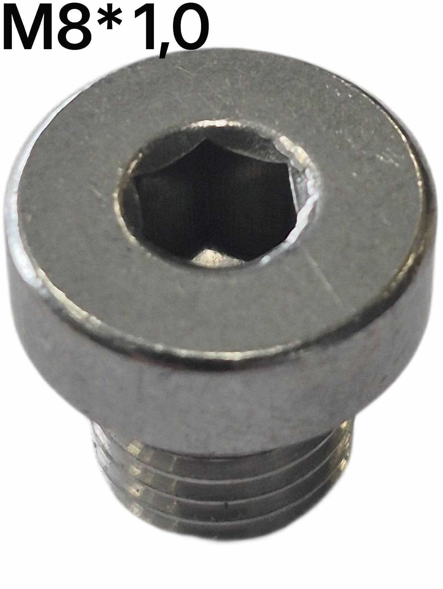 Заглушка М8*1,0 нержавеющая сталь