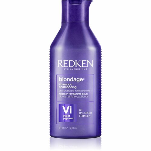 фото Redken фиолетовый шампунь color extend blondage 300 мл