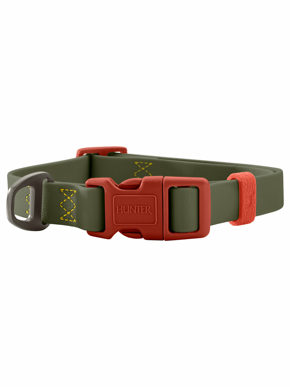 Ошейник для собак Hunter Havanna M 30-45 см, биотановый, хаки