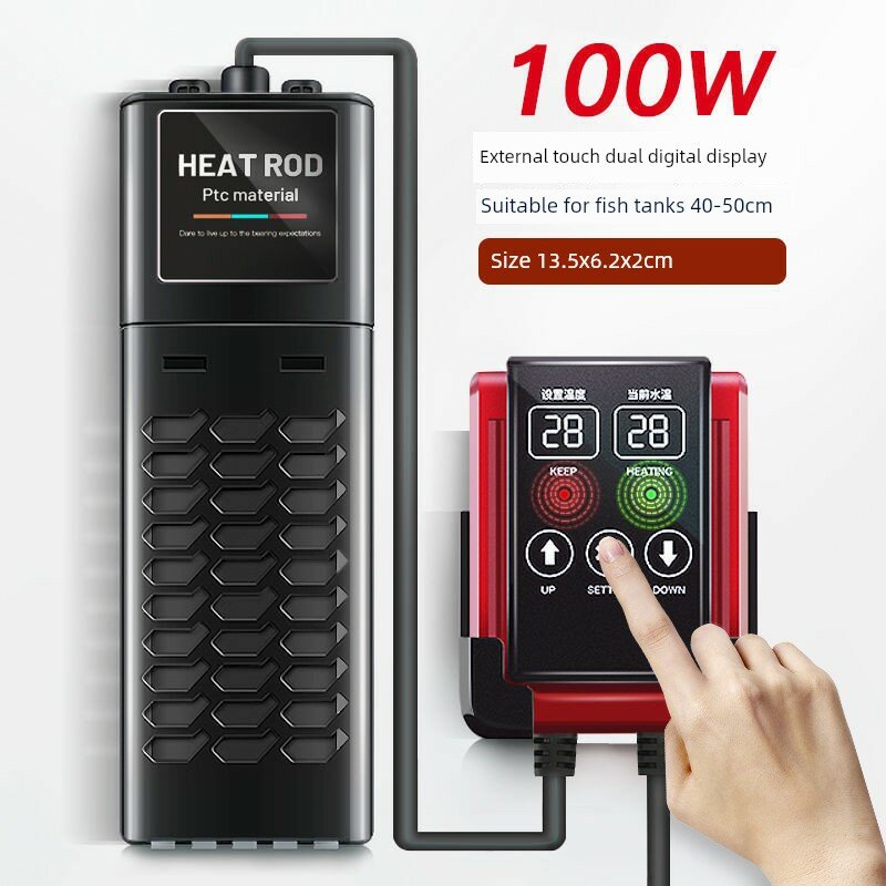 PID частотный контроль аквариумный нагреватель 100 Вт стандартная модель энергосберегающий обогрев аквариума