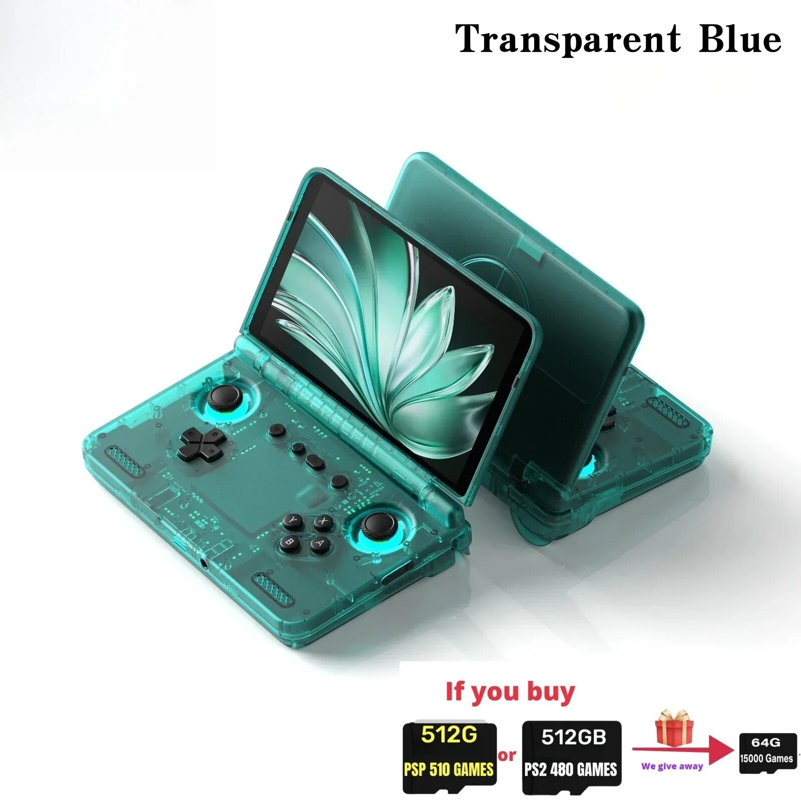 Retroid Pocket Flip 2 портативная игровая консоль SD865, Black