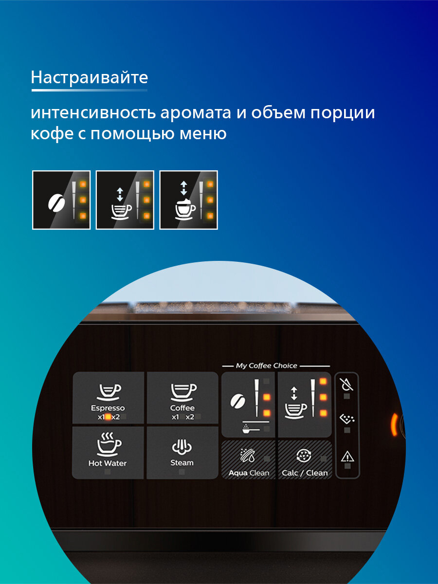 Автоматическая кофемашина Philips Серии 1200 EP1220/00, черная — фото 8