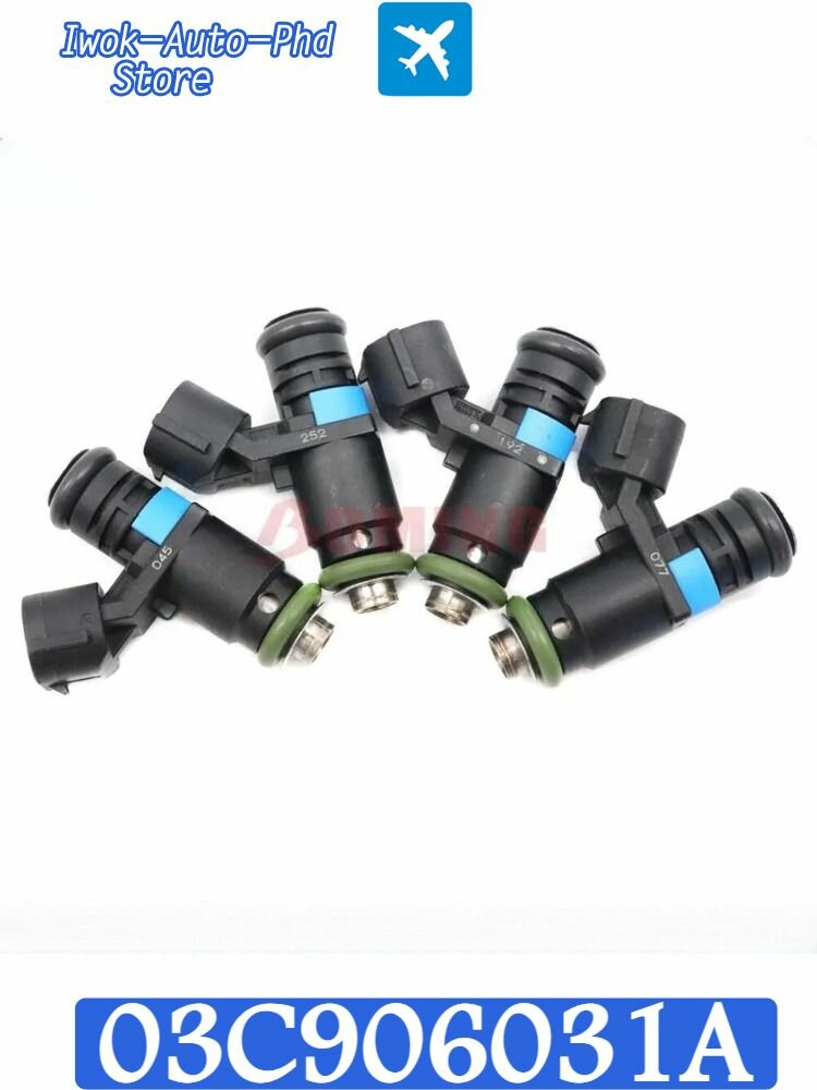 03C906031A 4pcs/lot новый автомобильный форсунки для Volkswagen Golf Eos сиденья Altea Cordoba Ibiza для Skoda Octavia 2006-2021