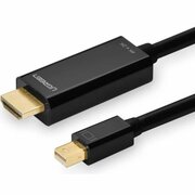 Кабель Ugreen Mini DP-HDMI 4K, 1.5м, черный