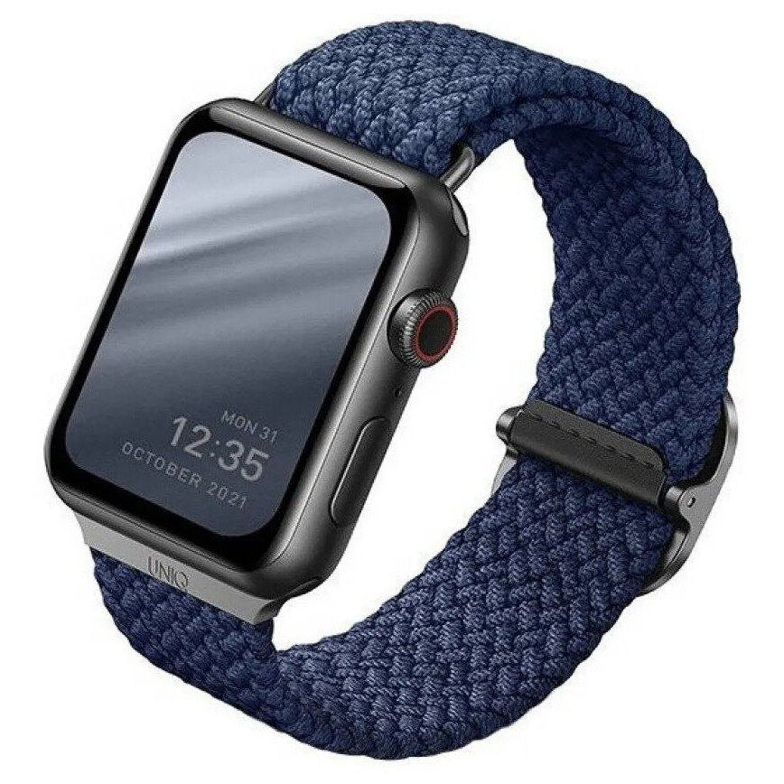 Uniq Ремешок Uniq Aspen Strap Braided для Apple Watch 38/40/41 синий 40MM-ASPOBLU