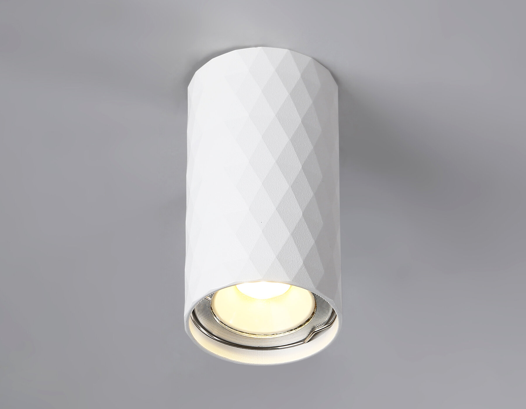 Светильник накладной со сменной лампой GU10 TN213182 WH белый GU10 max 12W D55*100 - фотография № 3