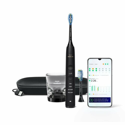 Звуковая зубная щетка Philips Sonicare DiamondClean 9000 HX991277 2490000₽