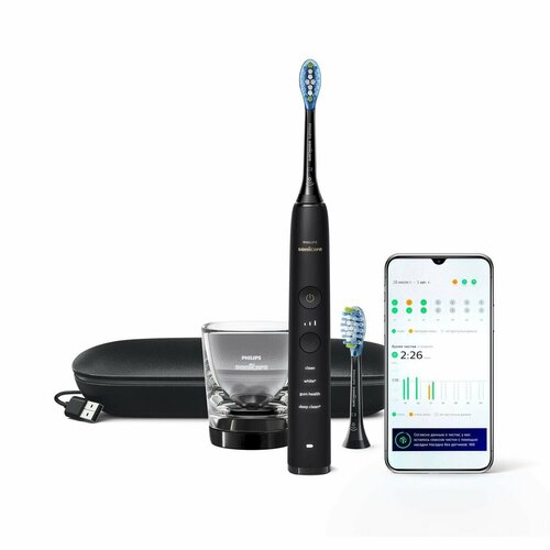 Звуковая зубная щетка Philips Sonicare DiamondClean 9000 HX9912/77