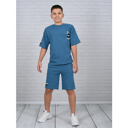 Комплект одежды LIDЭКО, размер 76/152, синий