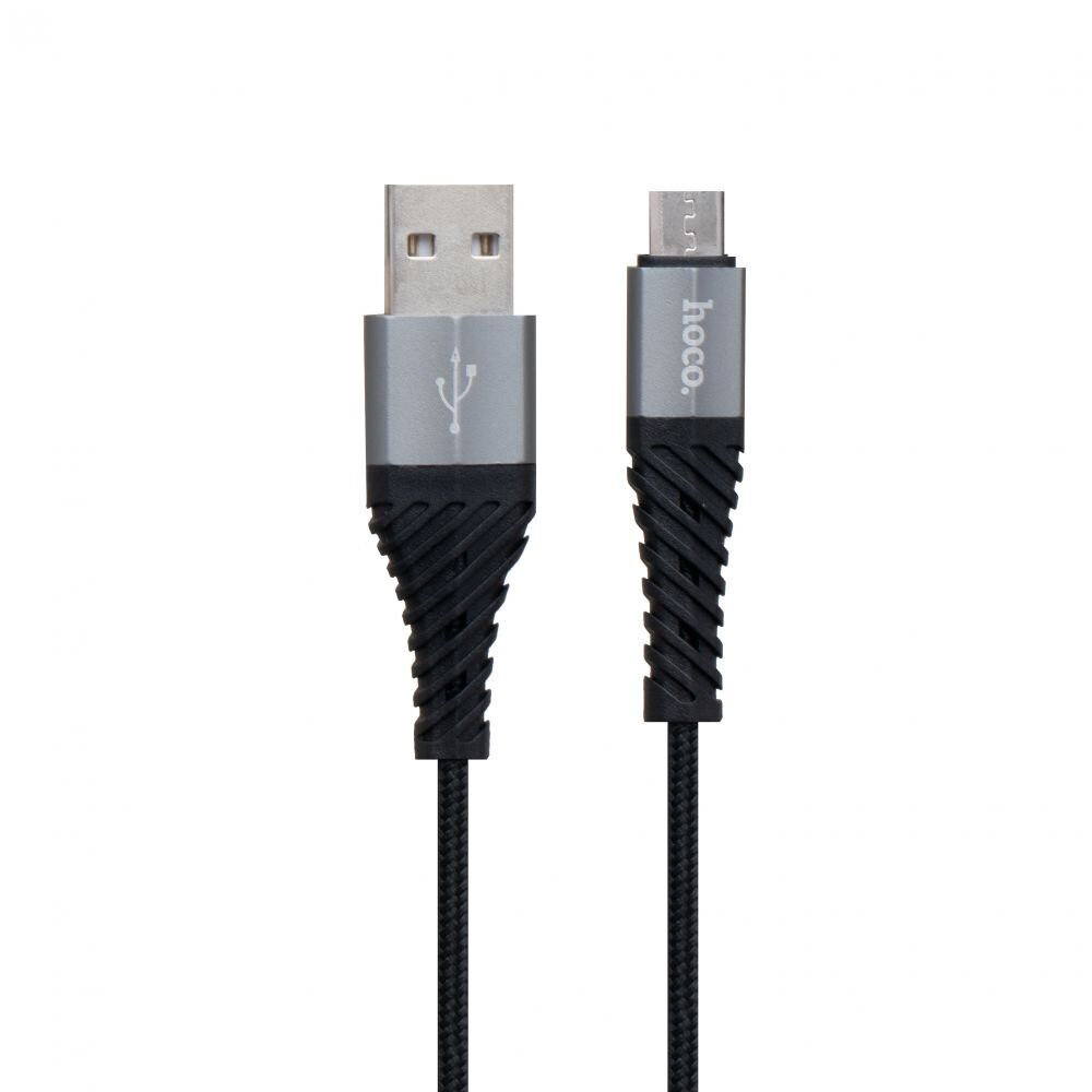 Кабель USB Hoco X38 Cool Charging, Micro-USB, 1м, черный