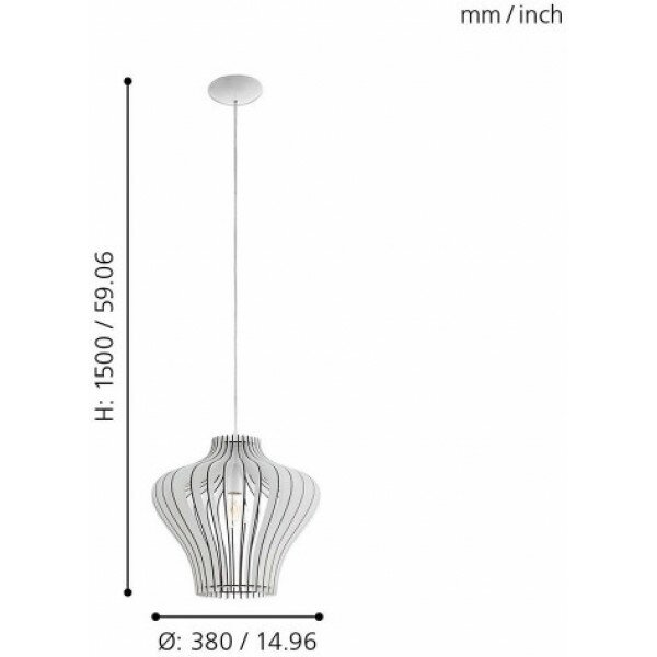 Подвесной светильник Eglo Cossano - фото №9