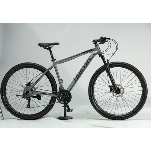 Велосипед Time Try ТT21027s 275 Гидравлические тормоза Алюминиевая рама 18 Для активного отдыха Взрослый Подростковый Унисекс серый 2410000₽