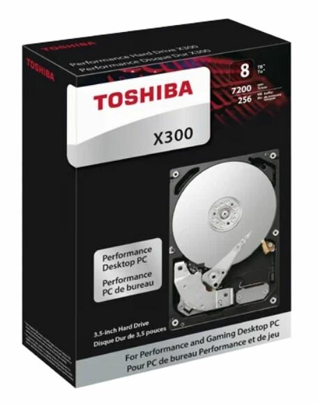 Жесткий диск TOSHIBA N300 , 10Тб, HDD, SATA III, 3.5", BULK - фото №20