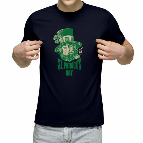 Футболка Us Basic, размер S, синий st patrick patricks day was italian t shirts tee 100% cotton impression 2020