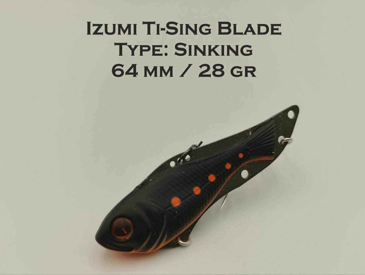 Блесна-цикада Izumi Ti-Sing Blade 1oz 28gr цвет 9