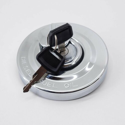 Крышка бензобака диаметр 78 на 3 уса вид 2 с ключом ZEVS 1460₽