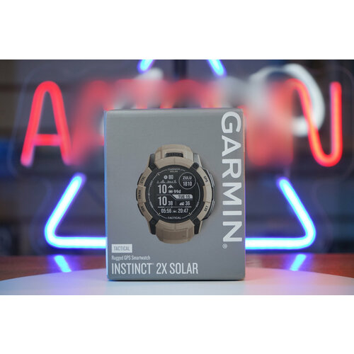 Garmin Instinct 2X Solar Tactical Edition Coyote Tan