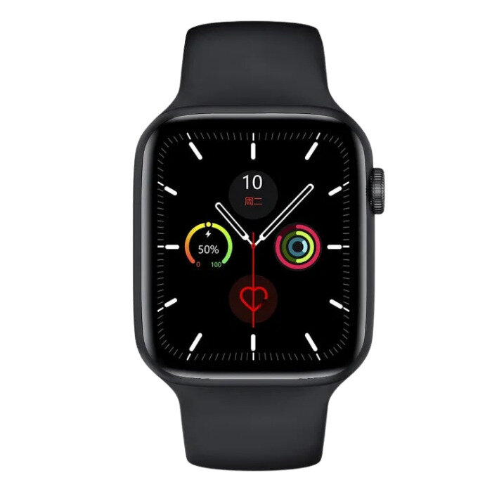 Умные часы Smart Watch 7 Series DT NO.1 7/ черный/Часы для школы и офиса /Многофункциональные часы с пульсометром /Часы с счетчиком калорий