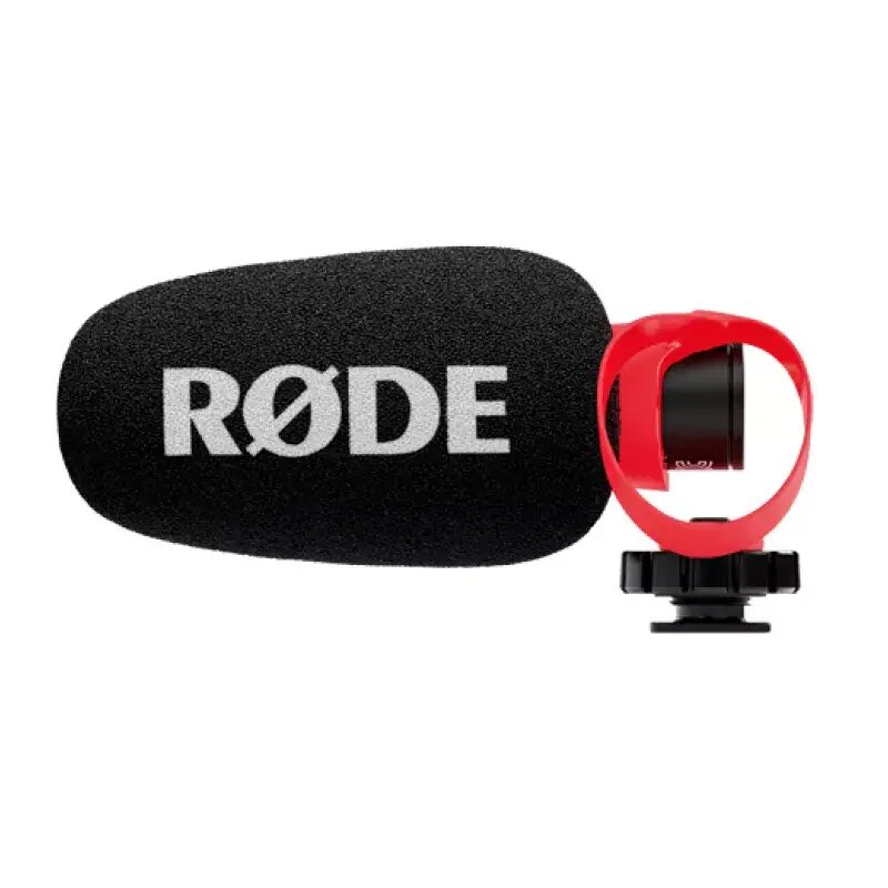 Микрофон RODE VideoMicro II, накамерный, пушка, 20Гц-20кГц, -30dBV, SPLmax 110дБ, 2.6kQ, сигнал/шум 79 дБ