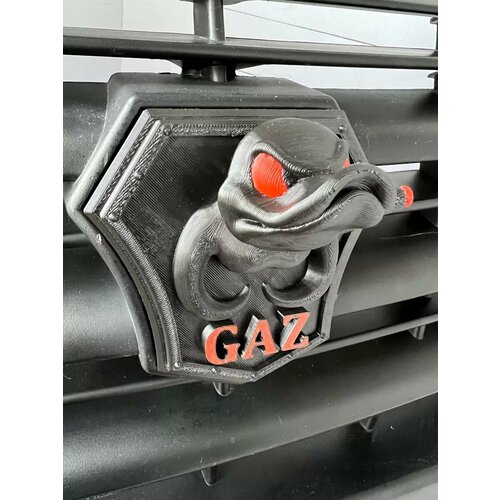 Эмблема значок Газель некст Утка на решетку радиатора машины