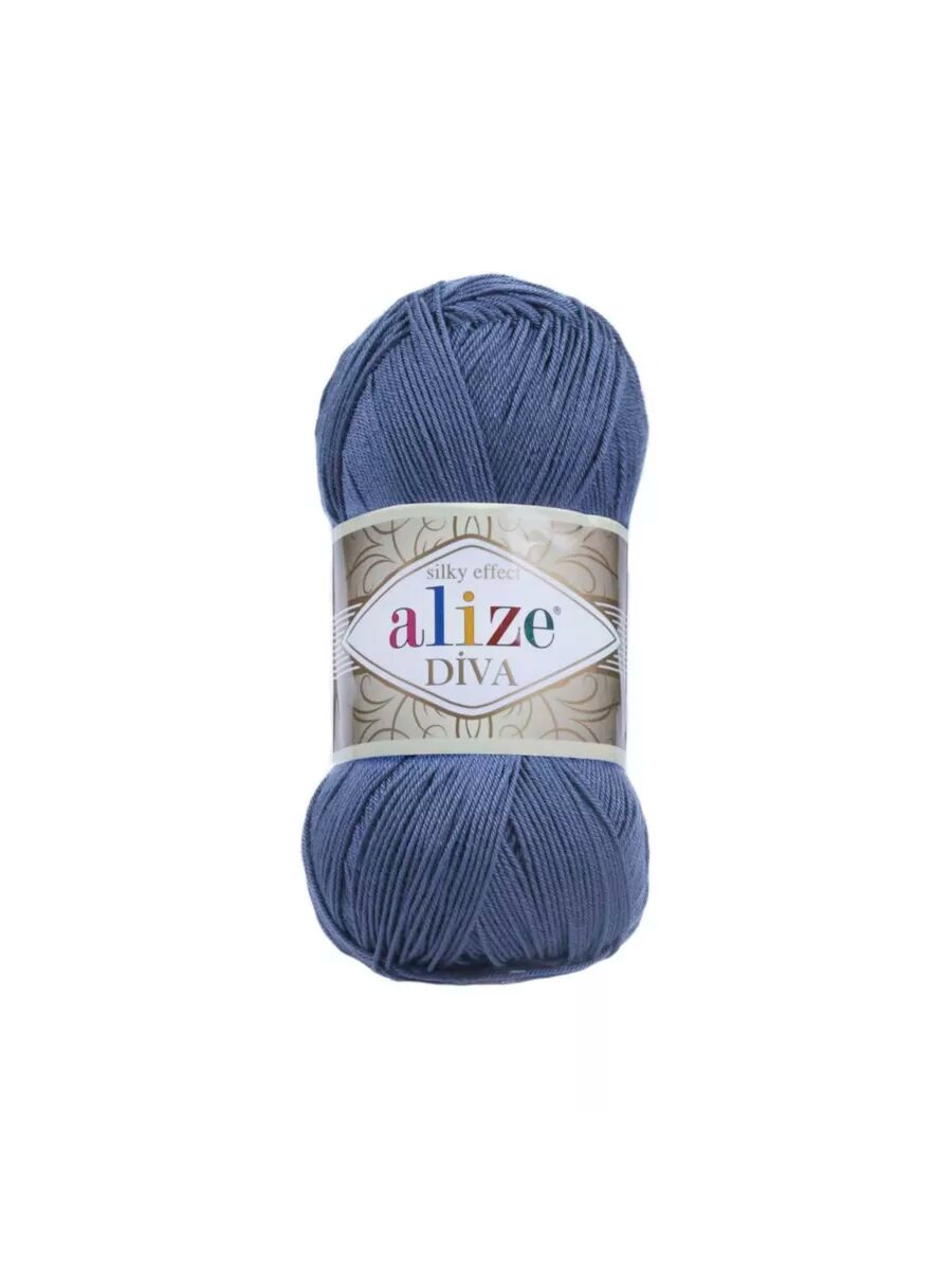 Пряжа Alize Diva 353 джинс