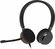 Наушники с микрофоном Jabra Evolve 20 MS Stereo черный 1.2м накла...