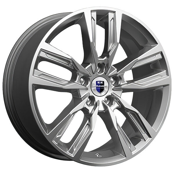 Литой колесный диск K&K Борэй 8x18/5x110 D65.1 ET35 Дарк платинум