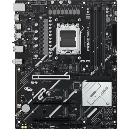 Материнская плата Asus PRIME X870-P SocketAM5 AMD X870 4xDDR5 ATX AC97 8ch71 25Gg RAIDHDMI 33910₽