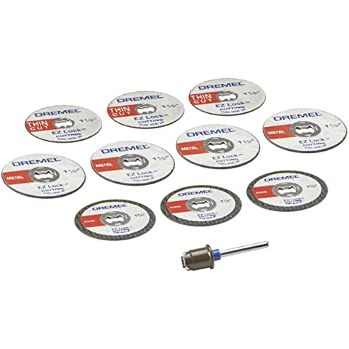 Набор дисков Dremel EZ Lock для резки 11 шт
