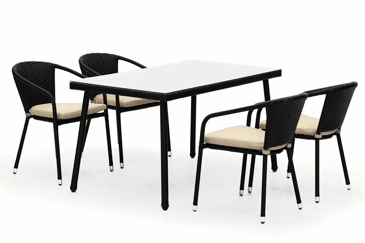 Обеденный комплект плетеной мебели 