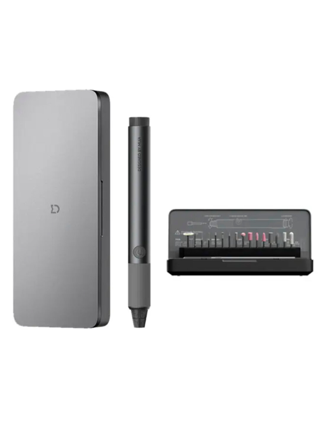 Картинки Электрическая шлифовальная машина с насадками Mijia Household Appliances Sharpening Pen Gray (MJDMB001QW)