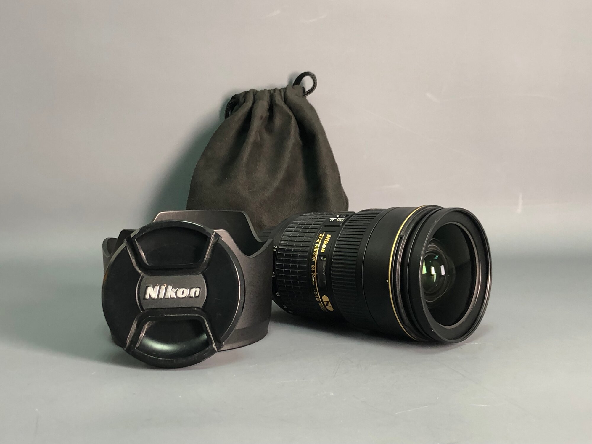 Объектив Nikon 24-70mm 2.8G ED заедает зум