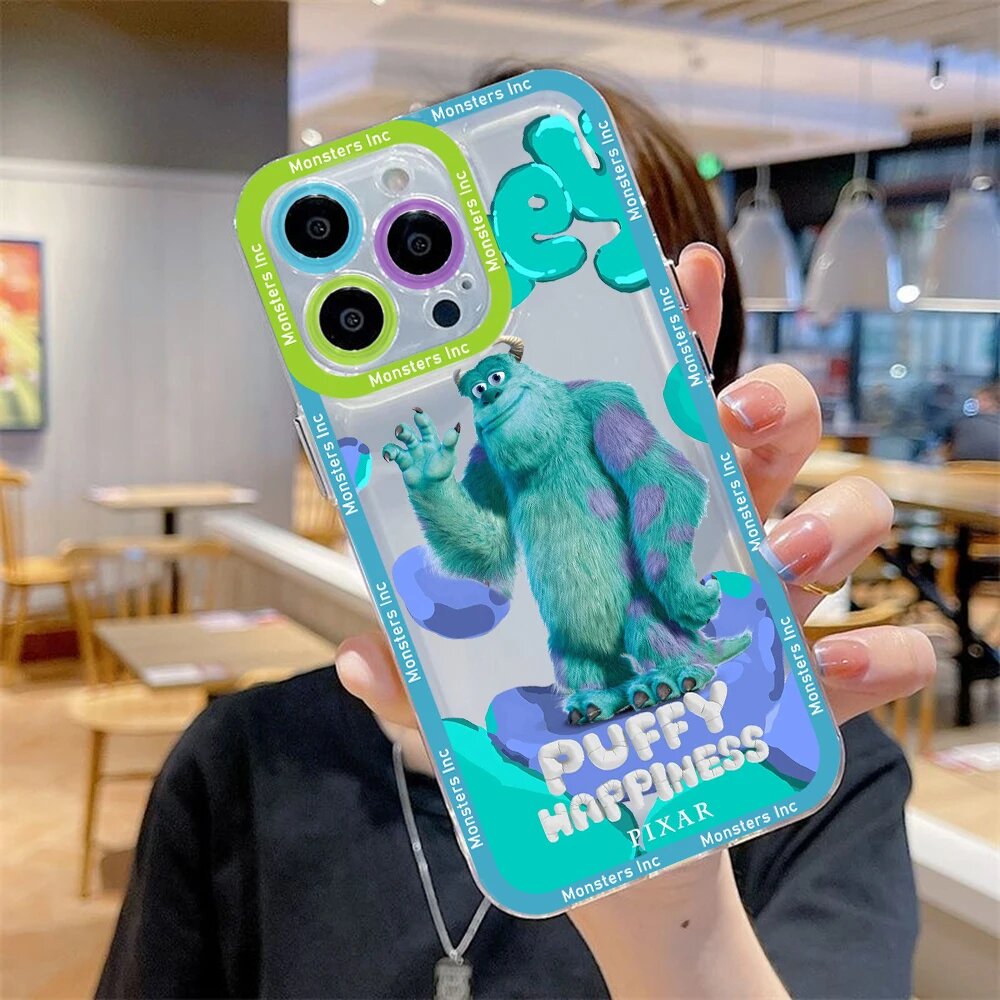 Чехол M-monsters Inc для телефона Samsung S24 S23 S22 S21 S20 S10 FE Note20 Note10 Plus Ultra Lite 5G прозрачный мягкий чехол из ТПУ TSY-29cc24052027 Samsung S24 Ultra 5G
