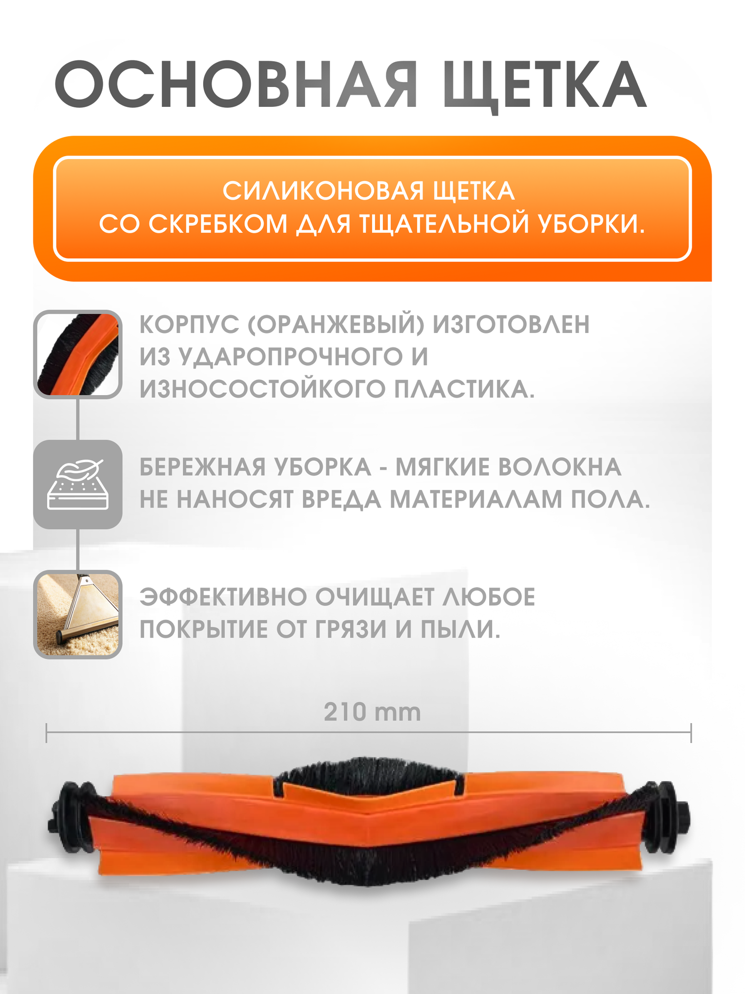 Комплект фильтров для робота пылесоса S10 plus, X20+, Dreame L10s Ultra, Mijia Omni, X10 Plus, B101GL, B101CN, C102CN — фото 1