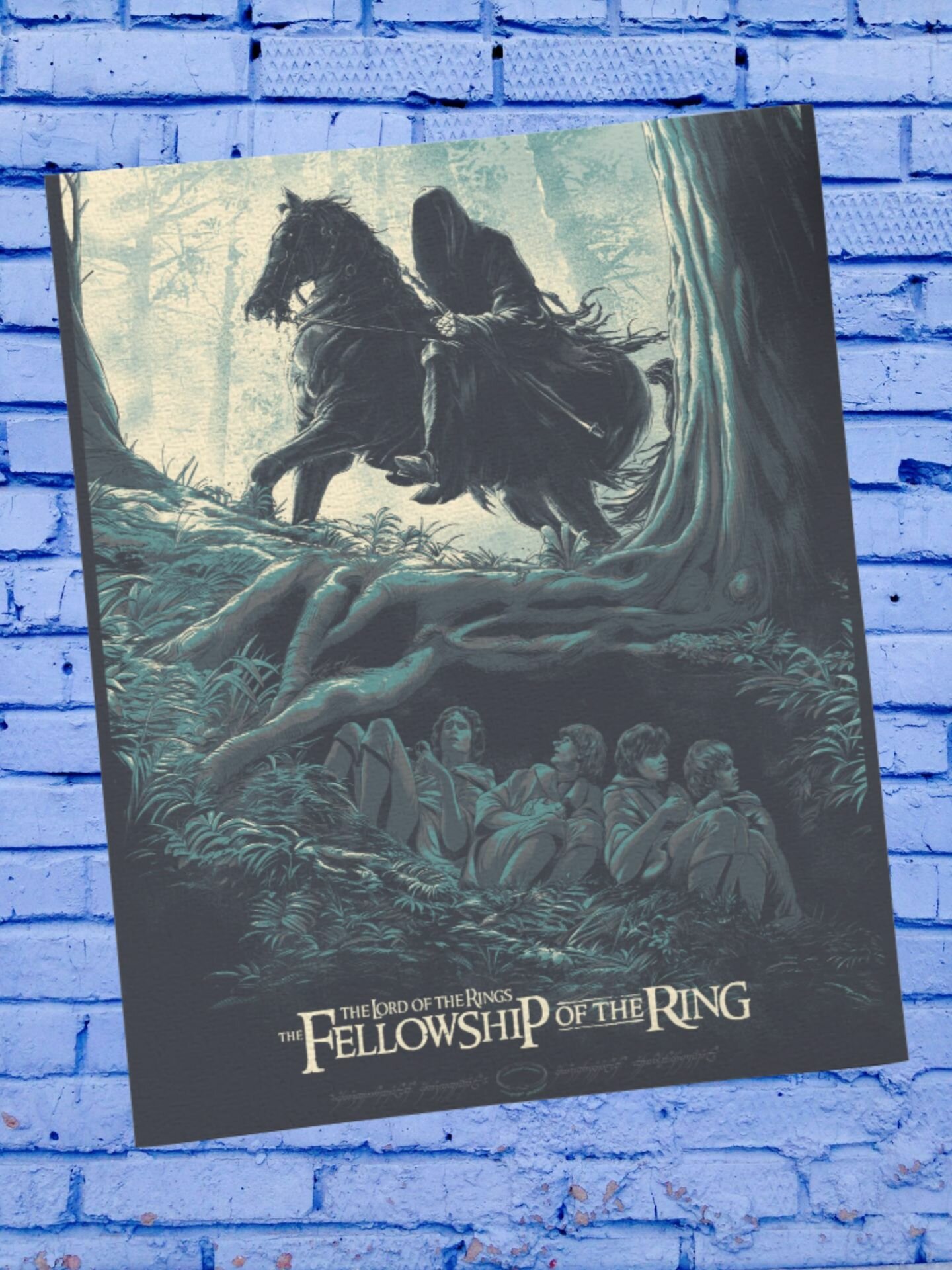 Постер pinterest "Властелин Колец: Братство Кольца", 29х42, А3, глянцевый
