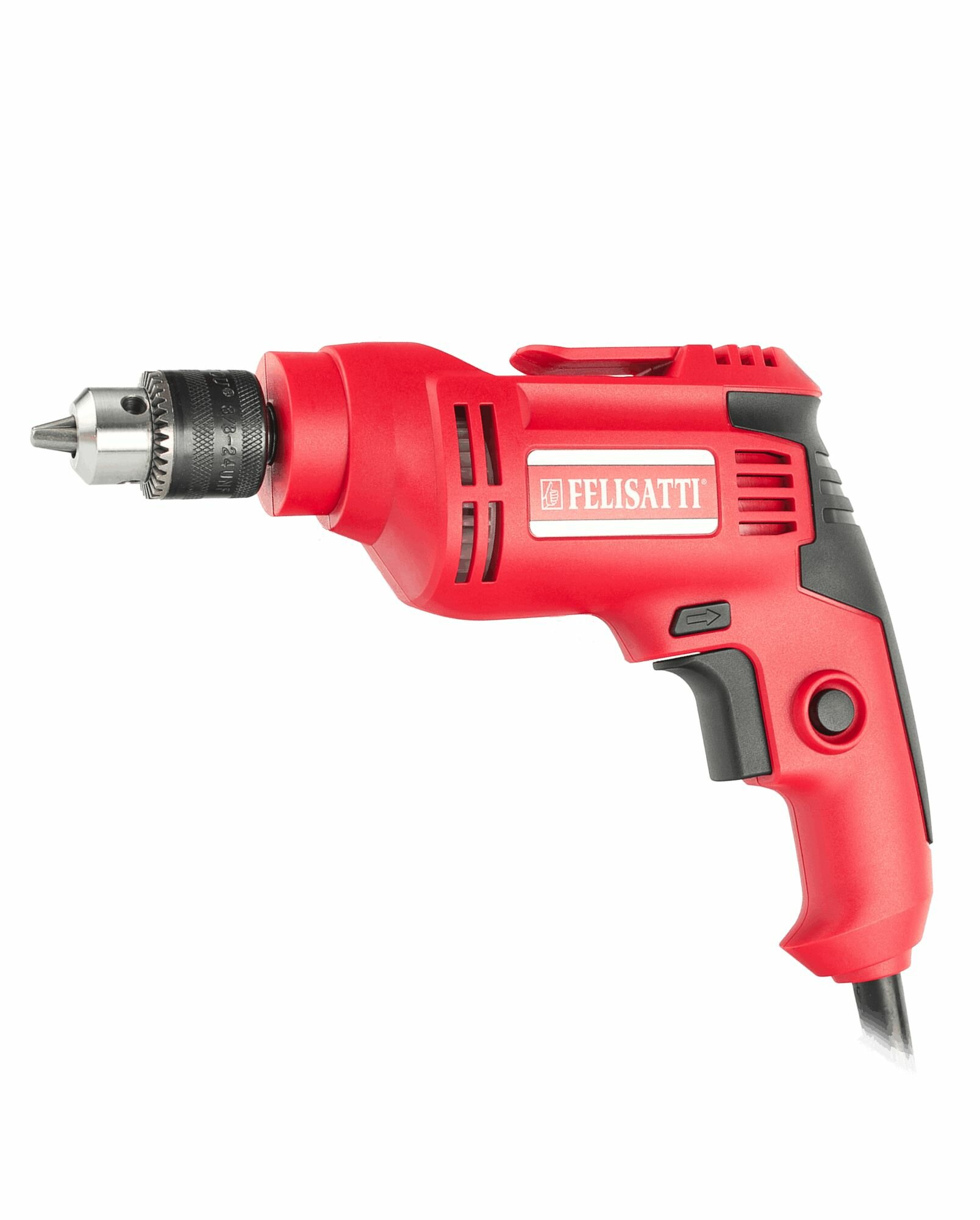 Дрель электрическая безударная FELISATTI Д-10/350ЭР (FT9105) с быстрозажимным металлическим патроном