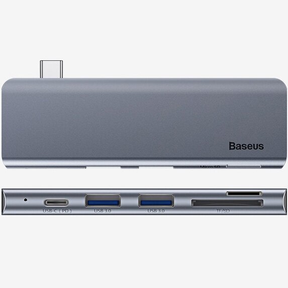 USB-концентратор Baseus Harmonica разъемов: 5